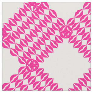 Lips Design Fabric