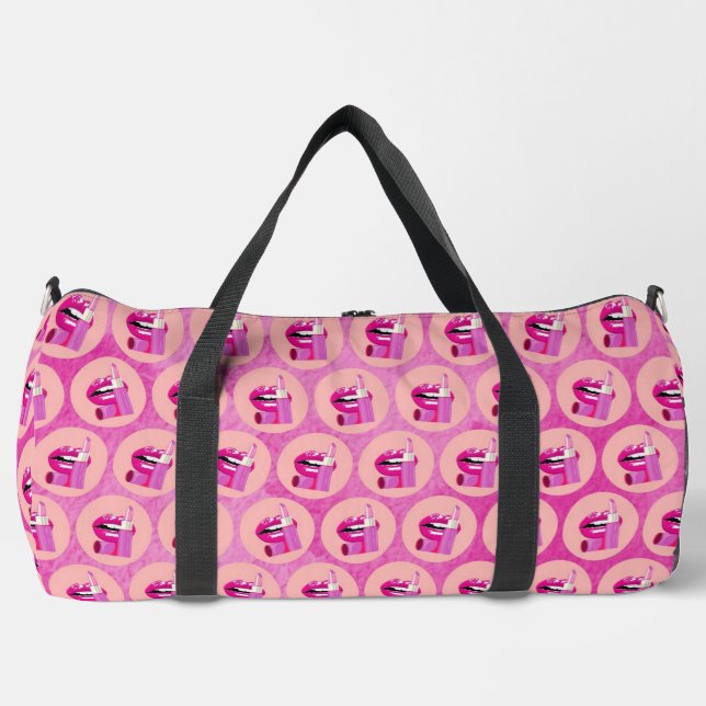 Lips Duffle Bag (Front)