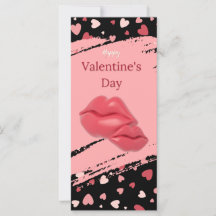 Lips Happy Valentine's Day Love You Sweetheart