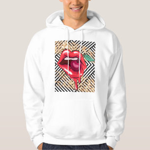 lips  hoodie