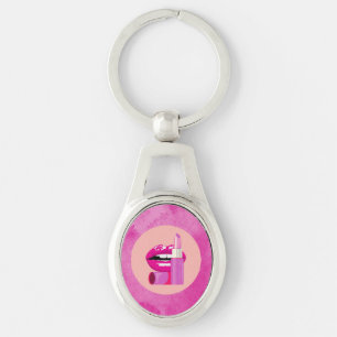 Lips Key Ring