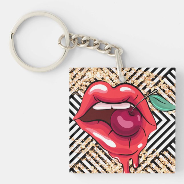 lips key ring (Front)