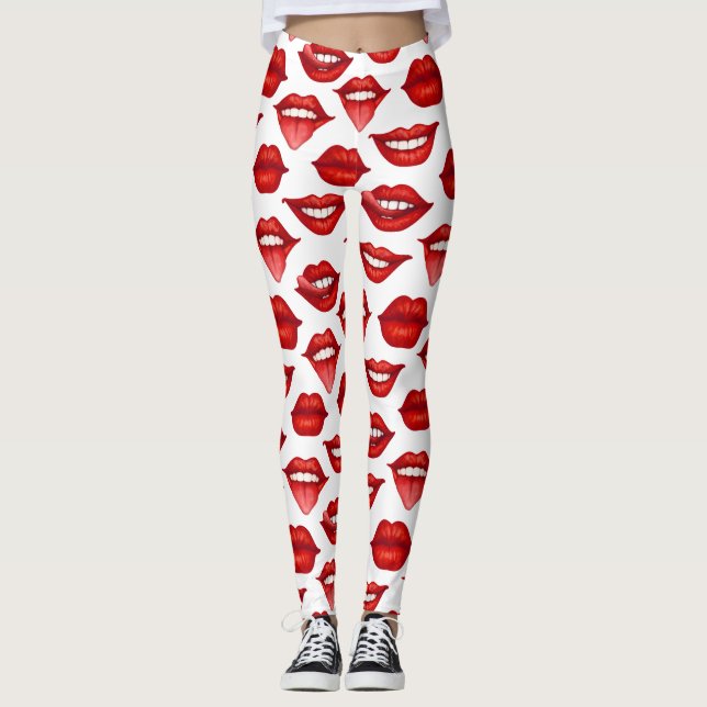 Lips Leggings (Front)