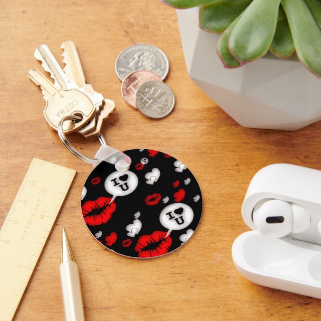 Lips & Love Talk Key Ring (Desk)
