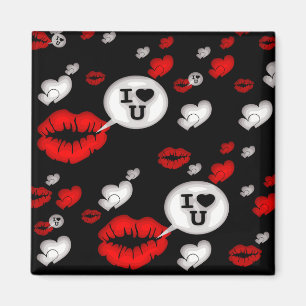 Lips & Love Talk Magnet