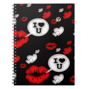 Lips & Love Talk Notebook