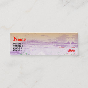 LIPS MINI BUSINESS CARD