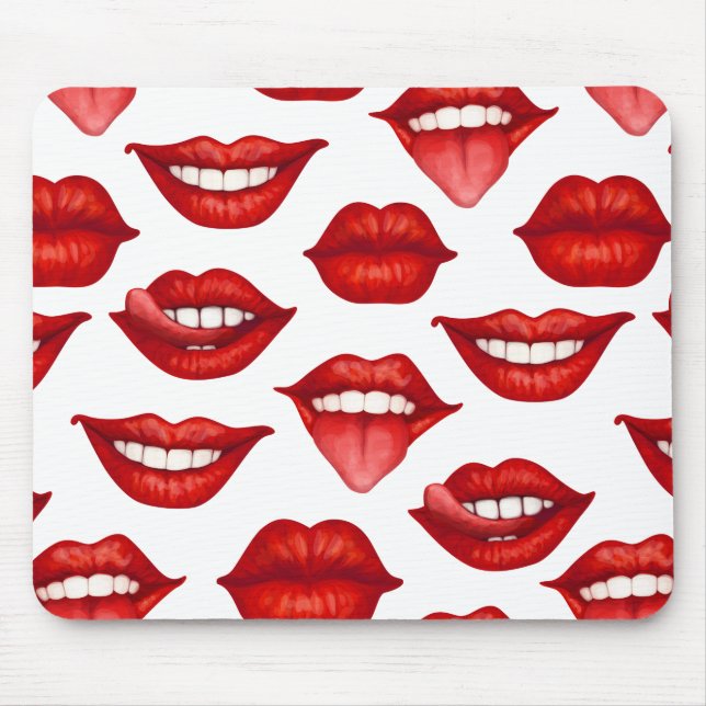 Lips Mouse Pad (Front)