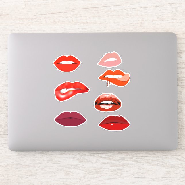 Lips Mouth Lipstick Red (Computer)