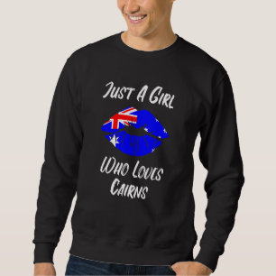 Lips Mouth Love Australian Flag Cairns Sweatshirt