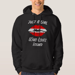 Lips Mouth Love Austria Flag Ischgl Hoodie