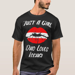 Lips Mouth Love Austria Flag Ischgl T-Shirt