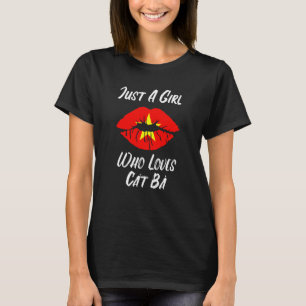 Lips Mouth Love Vietnamese Flag Cat Ba T-Shirt