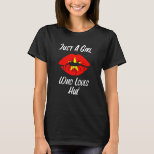 Lips Mouth Love Vietnamese Flag Hue T-Shirt