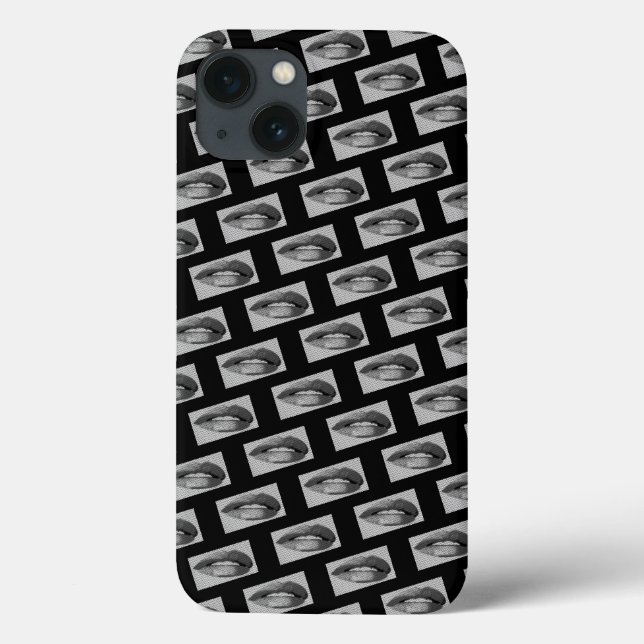 Lips Pattern Case-Mate iPhone Case (Back)