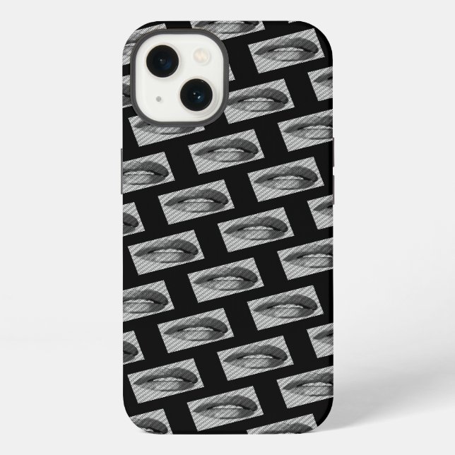 Lips Pattern iPhone Case (Back)