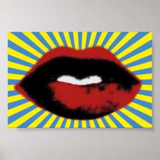 Lips Poster