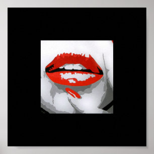 Lips Poster