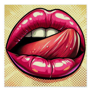 Lips Poster