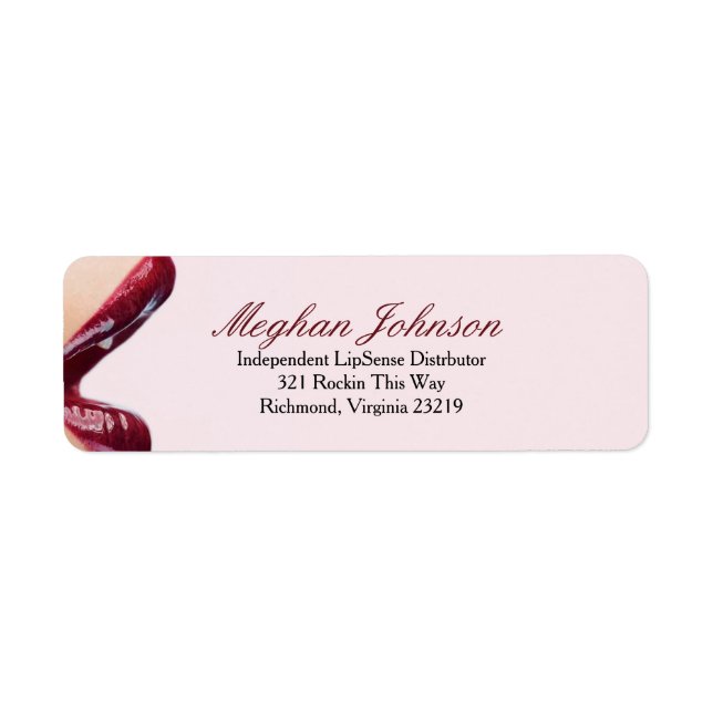 Lips Return Address Labels (Front)