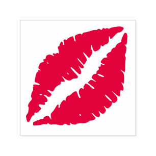 Lips - Sealed with a Kiss Self-inking Stamp