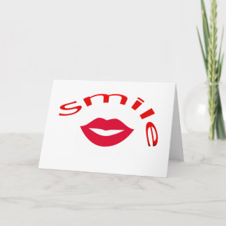 Lips - SMILE Card