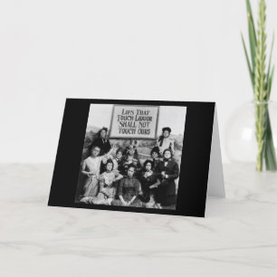 Lips That Touch Liquor Shall Not Touch Ours Card