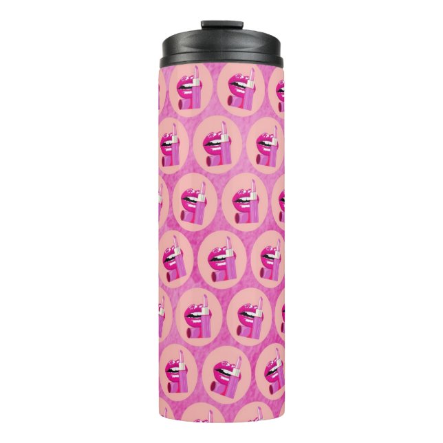 Lips Thermal Tumbler (Front)