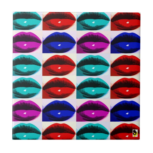 Lips tile (Front)