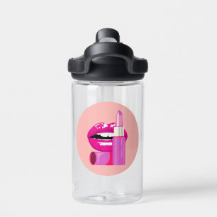 Lips Water Bottle