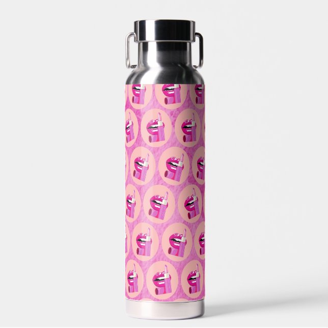 Lips Water Bottle (Front)