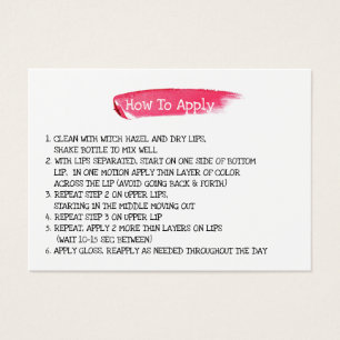 Lipsense Distributor Lips Stains How to Apply