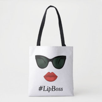 LipSense Lip Boss Tote with Kiss Red Lips