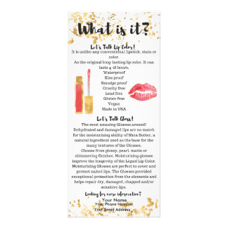 LipSense What is it? Rack Card