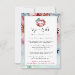 Lipstick Distributor Tips & Tricks Watercolor Kiss