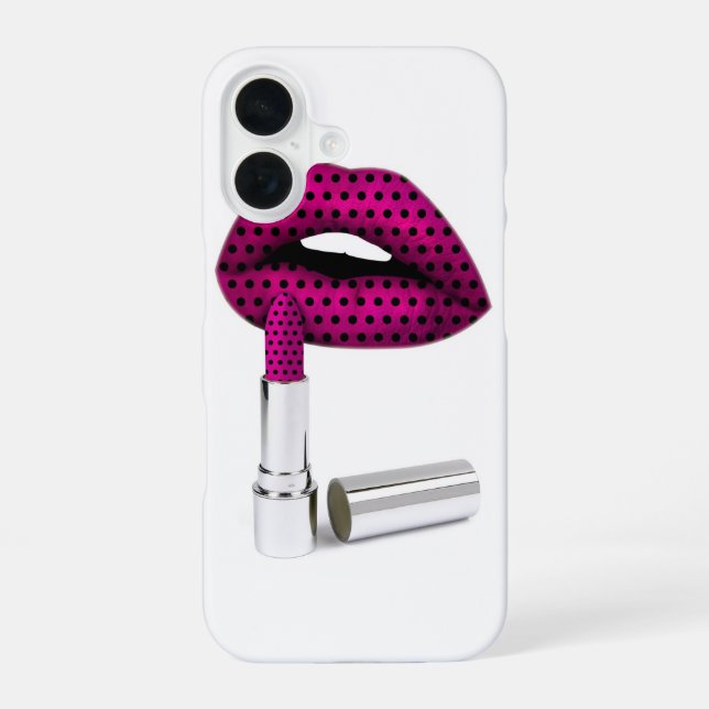 Lipstick, iphone, 16 case 🤳 (Back)