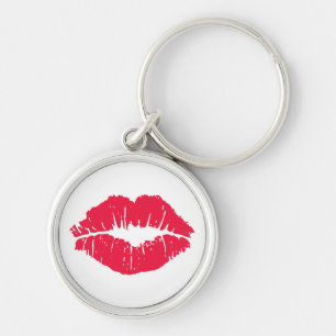 Lipstick Kiss Key Ring