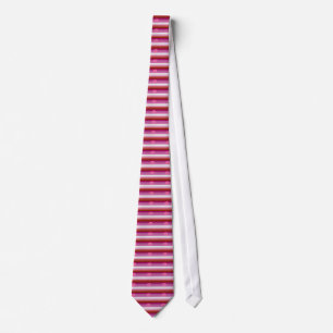 Lipstick Lesbian Pride Flag Tie