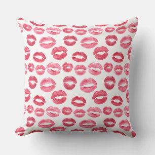 Lipstick Lips Cushion
