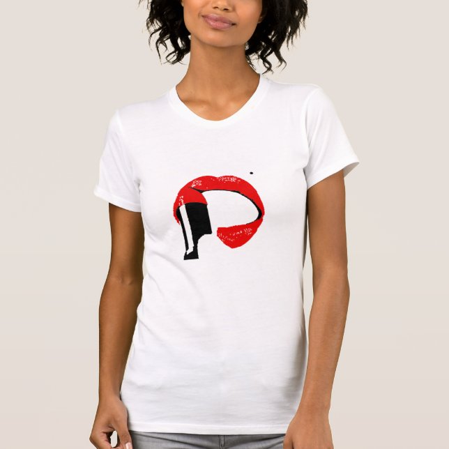 Lipstick Lips T-Shirt (Front)