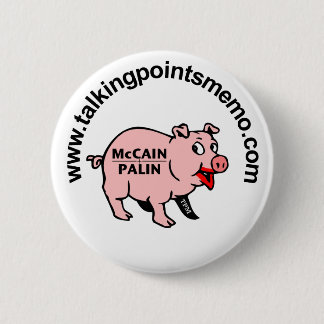 Lipstick on a Pig 6 Cm Round Badge