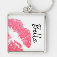 Lipstick print pink lip stain black white cute 