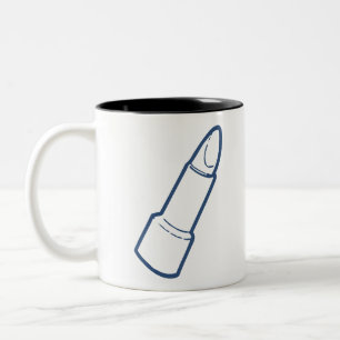 Lipstick Two-Tone Coffee Mug