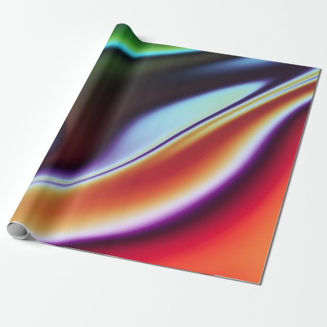 liquid abstract wrapping paper (Unrolled)