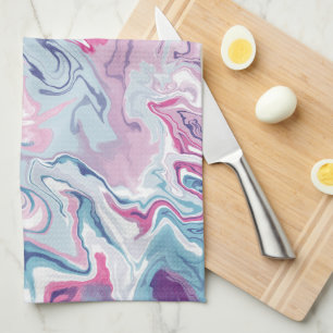 liquid acrylic tea towel
