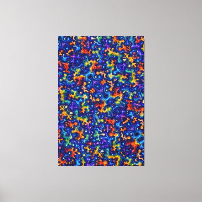 Liquid Art Canvas Print (Front)