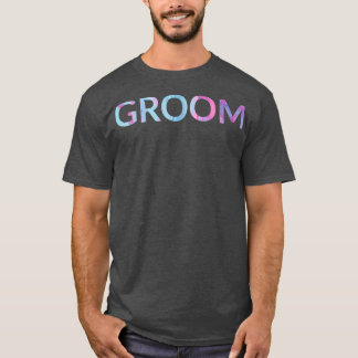 Liquid Art Pour Groom T-Shirt