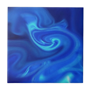 LIQUID BLUE CERAMIC TILE