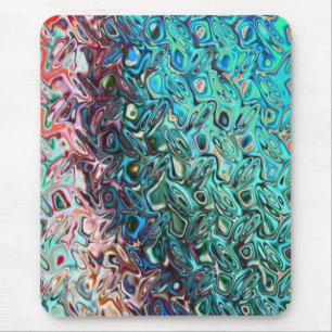 Liquid Blue Gel Mouse Pad