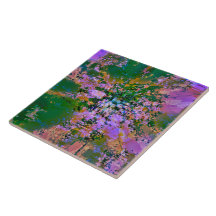 Liquid Colors Ceramic Tile